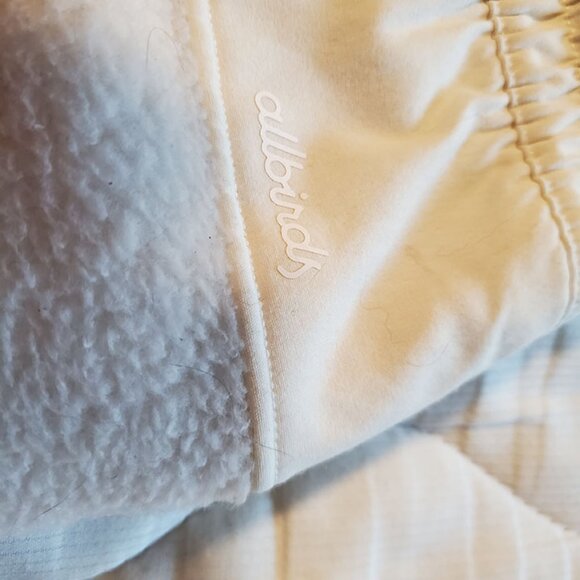 Allbirds Fluff Fleece pants Ivory L - Picture 4 of 8